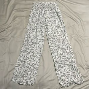 o’neill green floral pants